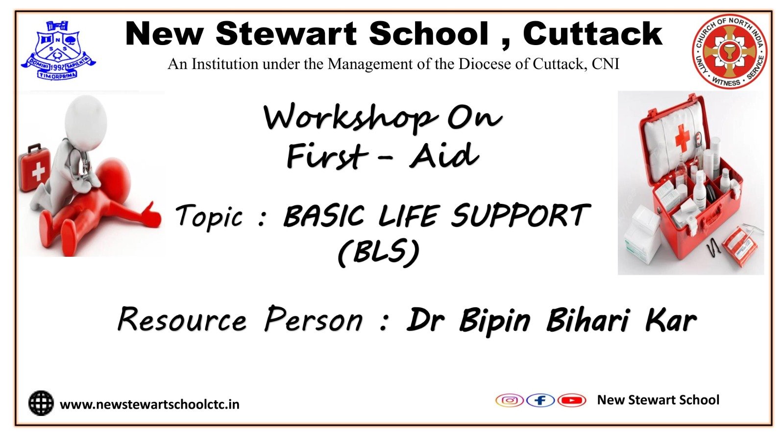 WORKSHOP ON FIRST – AID
