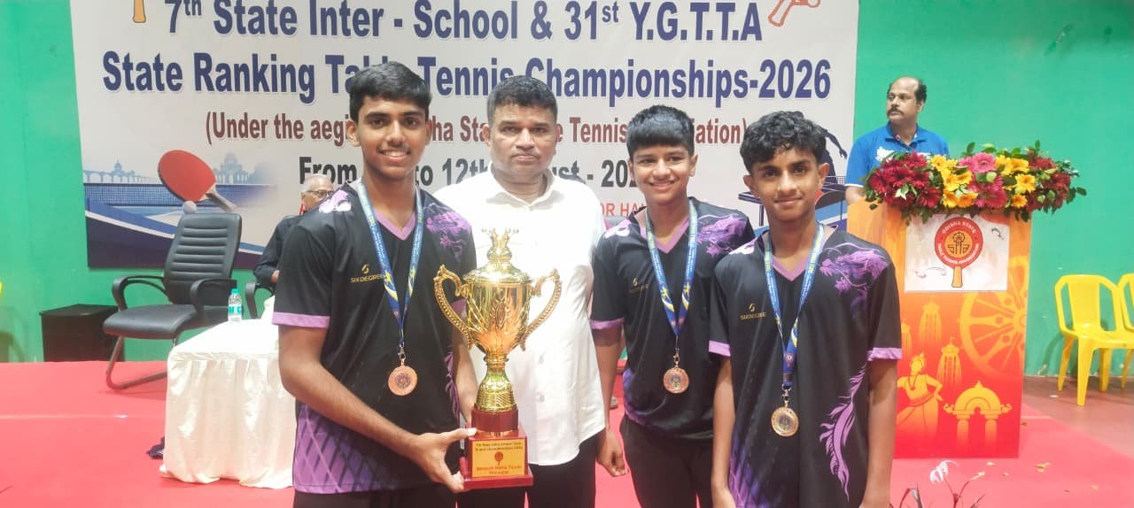 OUTSTANDING ACHIEVEMENT IN TABLE TENNIS