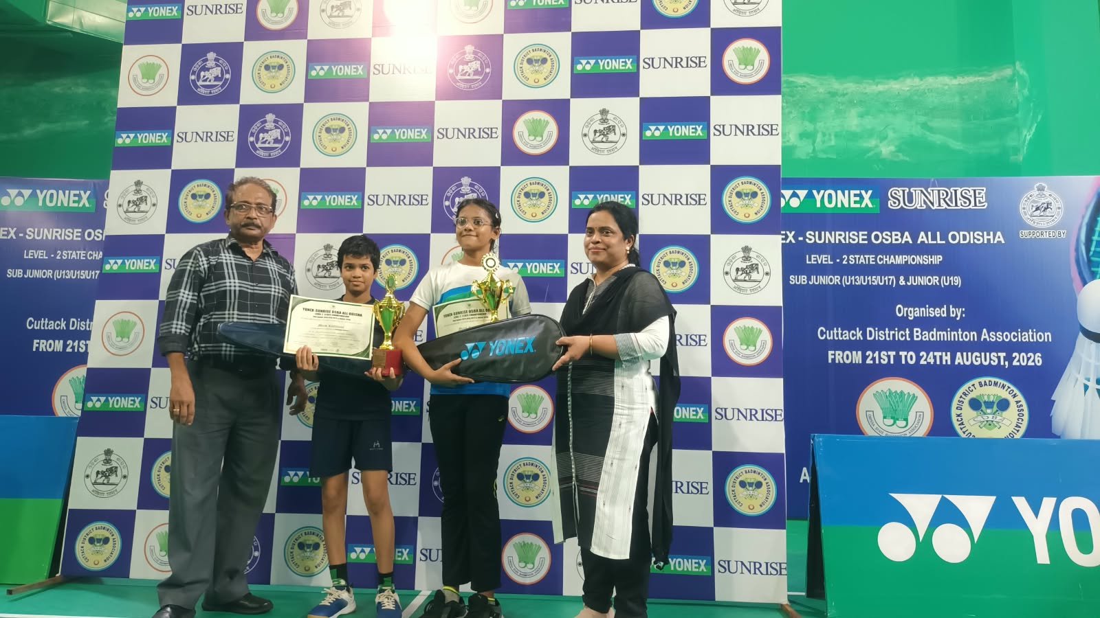 Shining Achievement in Badminton
